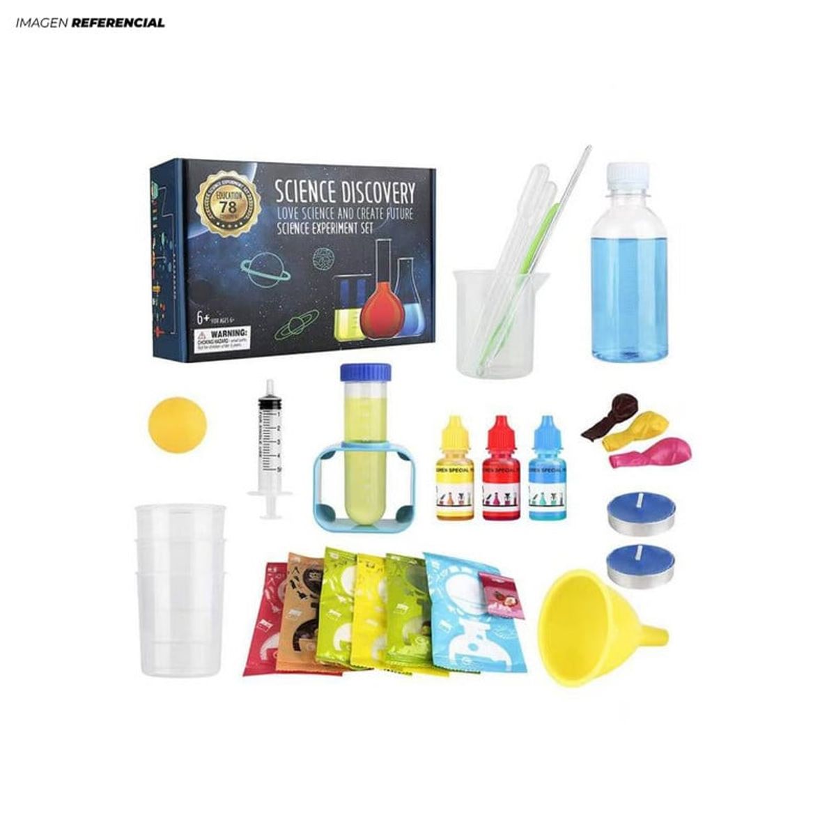 GENERICO - Juguete Didáctico Kit Científico De Experimentos Para Niños