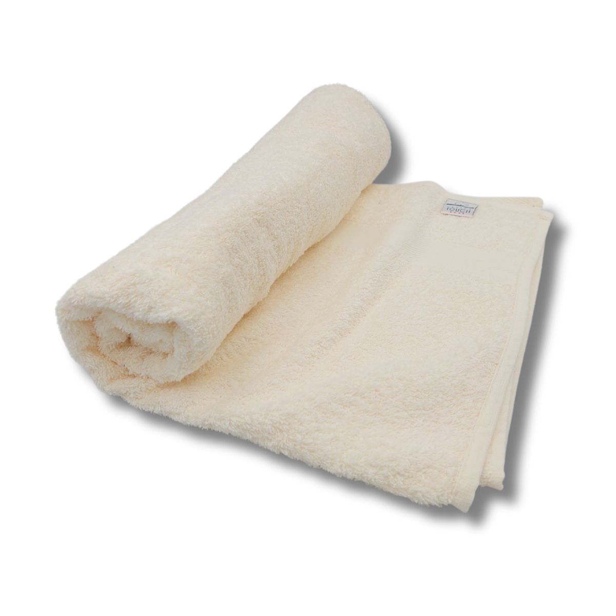 GENERICO - Toalla Grande de Cuerpo Color Crema