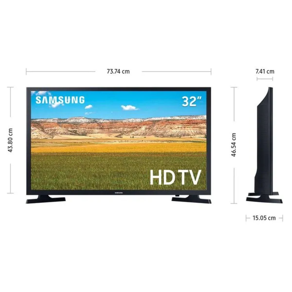 SAMSUNG - TV SAMSUNG 32 HD SMART UN32T4202AG