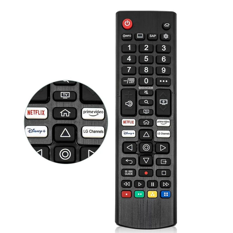 LG - Control Remoto LG ORIGINAL Smart TV + Funda AZUL