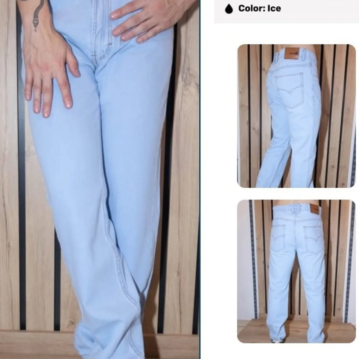 GENERICO - PANTALON JEAN  PARA HOMBRE