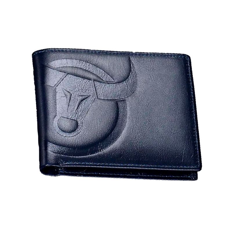 BULLCAPTAIN - BullCaptain - Billetera de Cuero Mate QB-0203-H-BL Azul