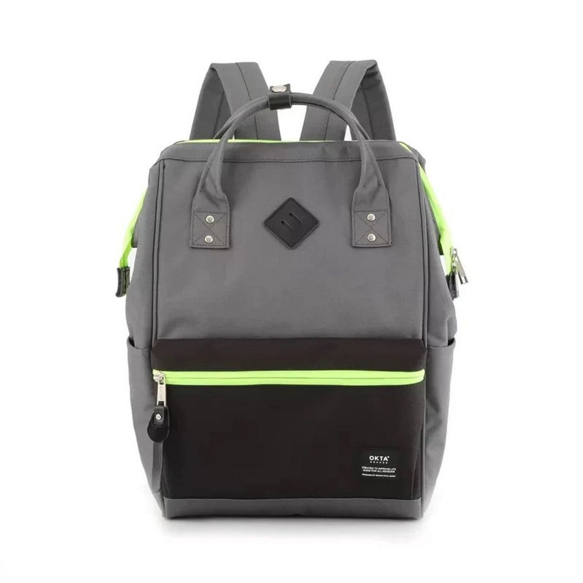 HIMAWARI - Himawari - Mochila escolar o de viaje porta Laptop con conexión USB