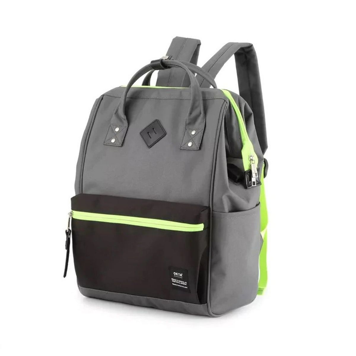 HIMAWARI - Himawari - Mochila escolar o de viaje porta Laptop con conexión USB