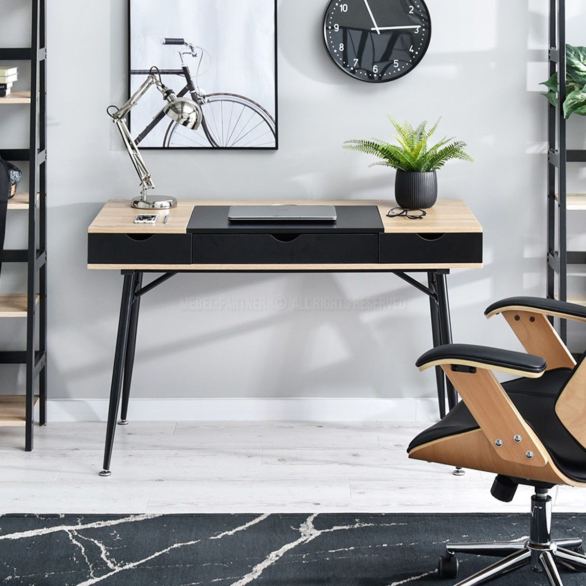 TU MESITA - Escritorio Moderno Tiggo color NegroDuna TU MESITA