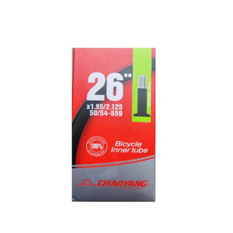 CHAOYANG - Camara Chaoyang 26x1952125 Schrader 48MM - Para Bicicleta