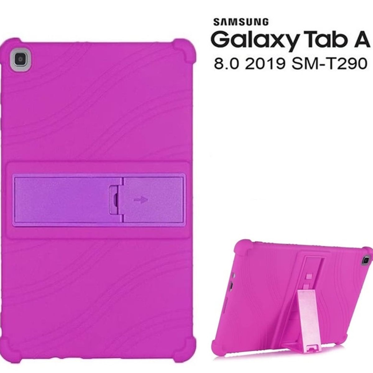 GENERICO - Funda de Silicona para Samsung Tab A 8.0 SM-T290 Case Anti Golpes