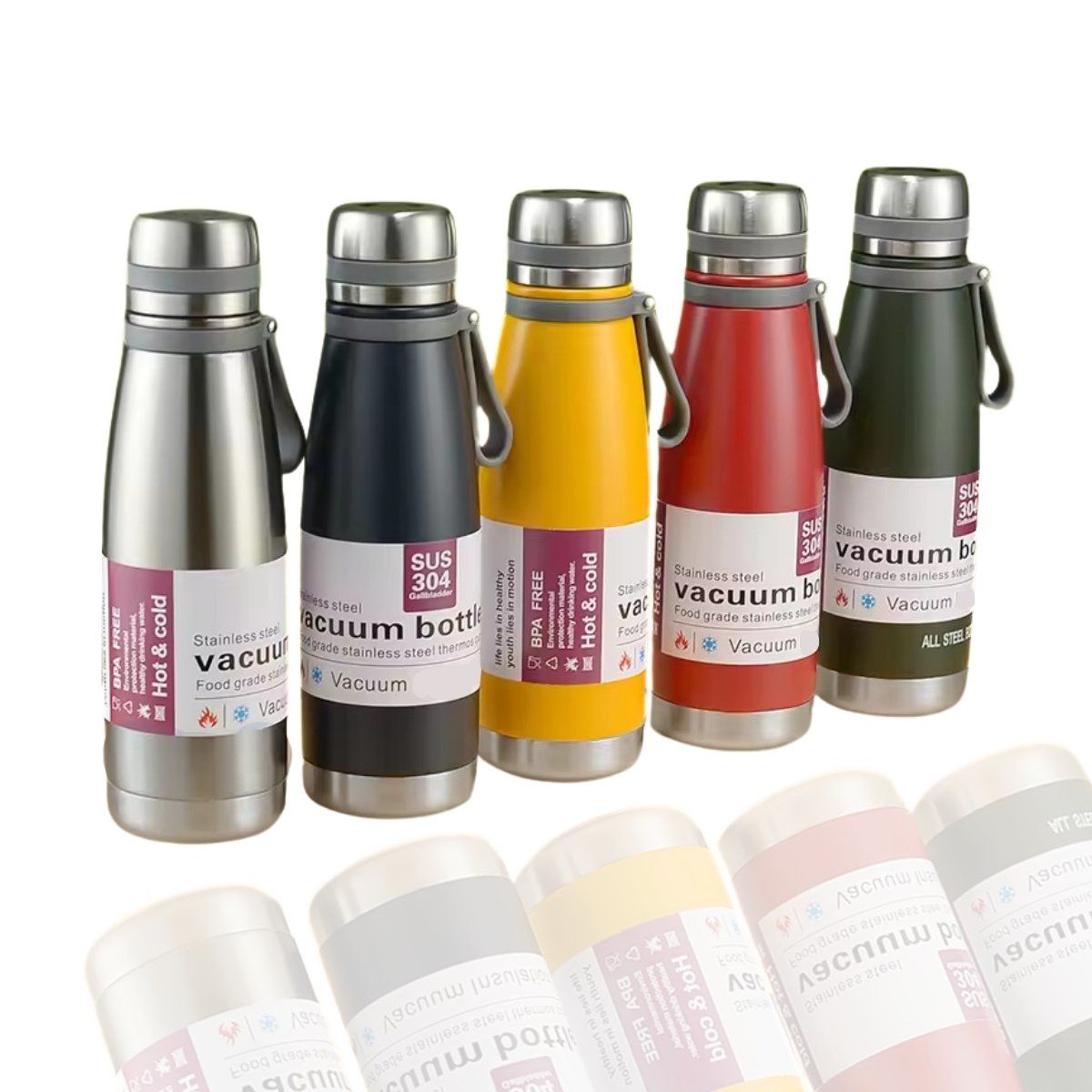 PENTHA - Termo Tomatodo De 1 . 2 Litros Acero Inoxidable Color Plomo