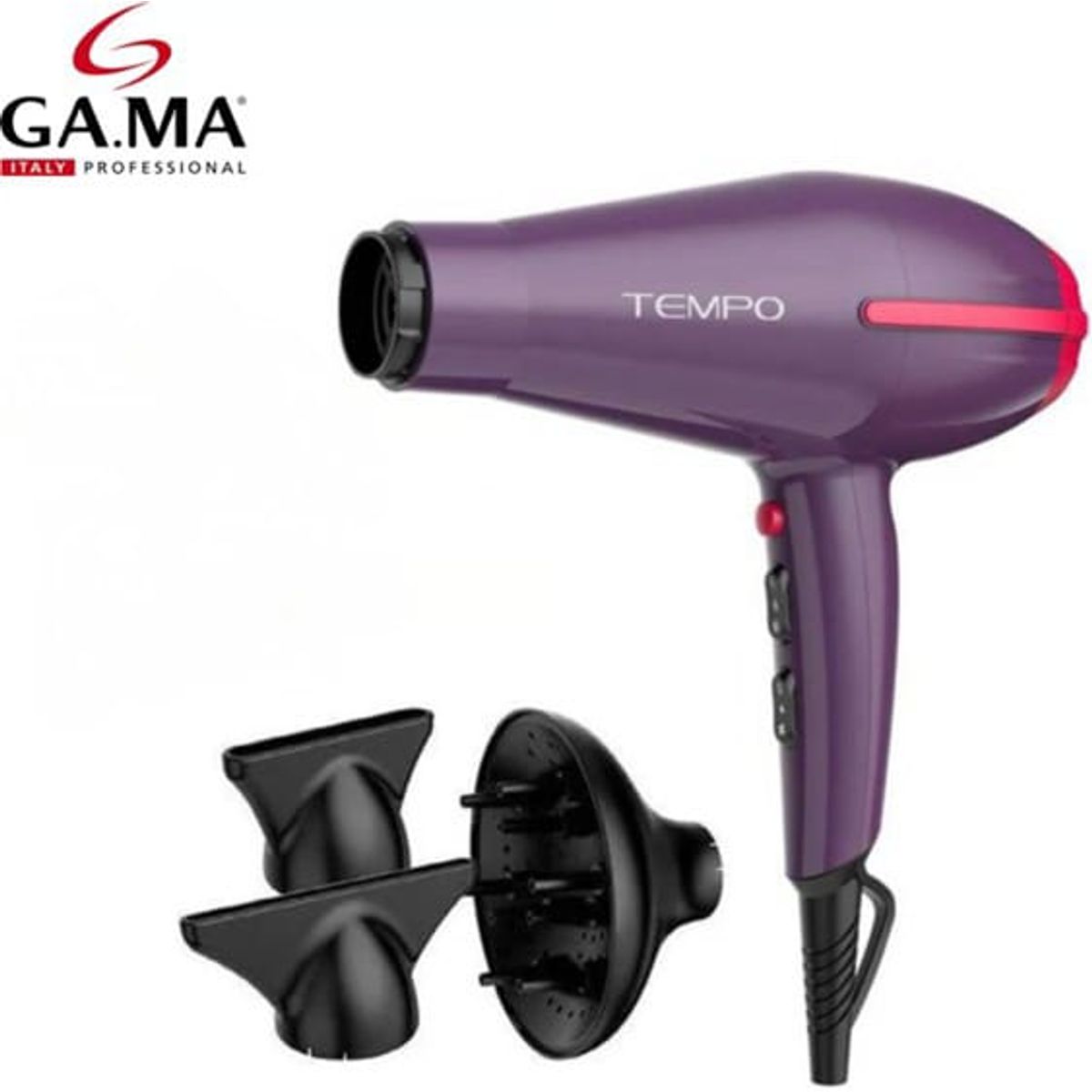 GAMA - Secadora de cabello tempo Ceramic 2200 w GAMA BECHD0000002015 Violeta
