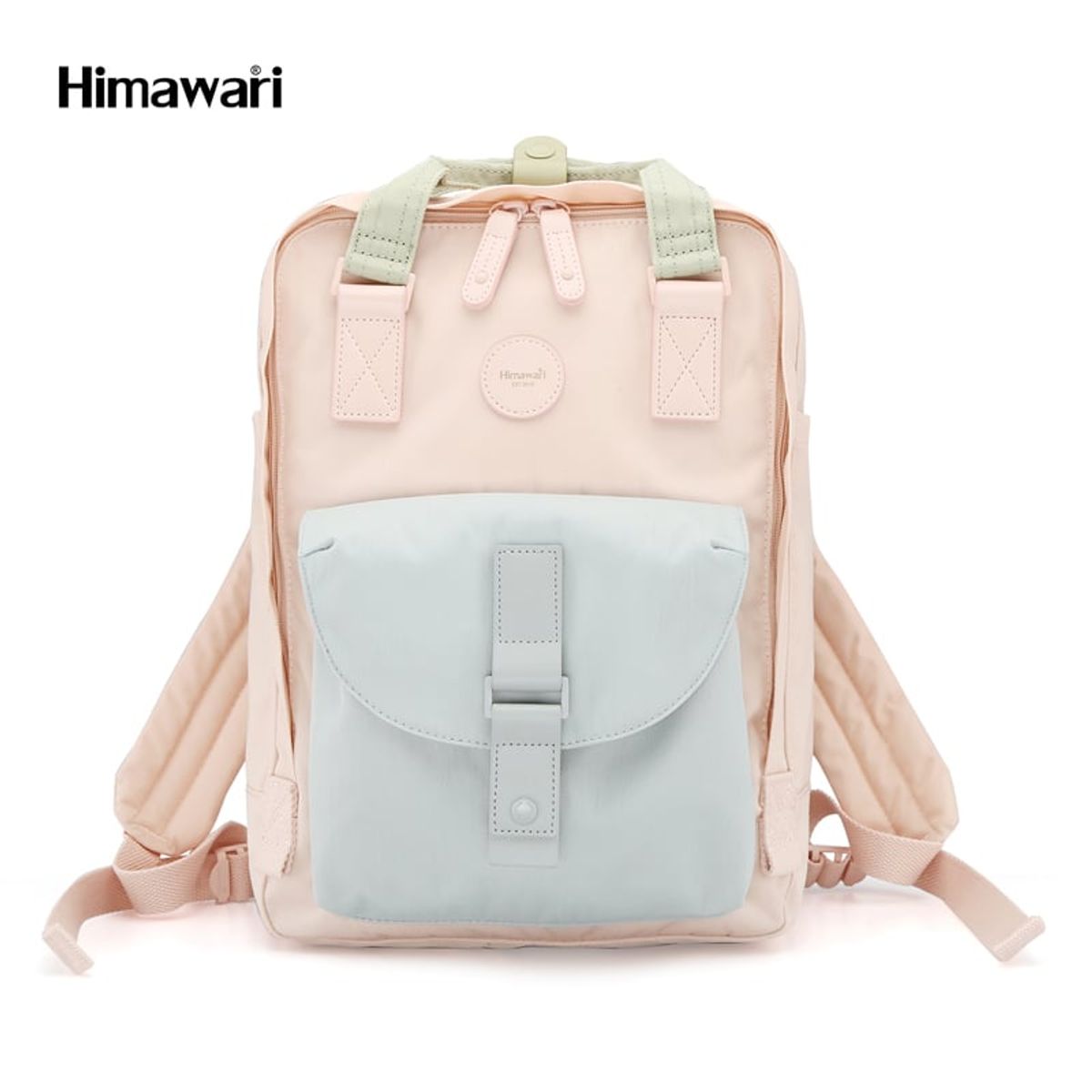 HIMAWARI - Himawari - Mochila para portátil  Dianella 14 "(200) -Rosa / Celeste