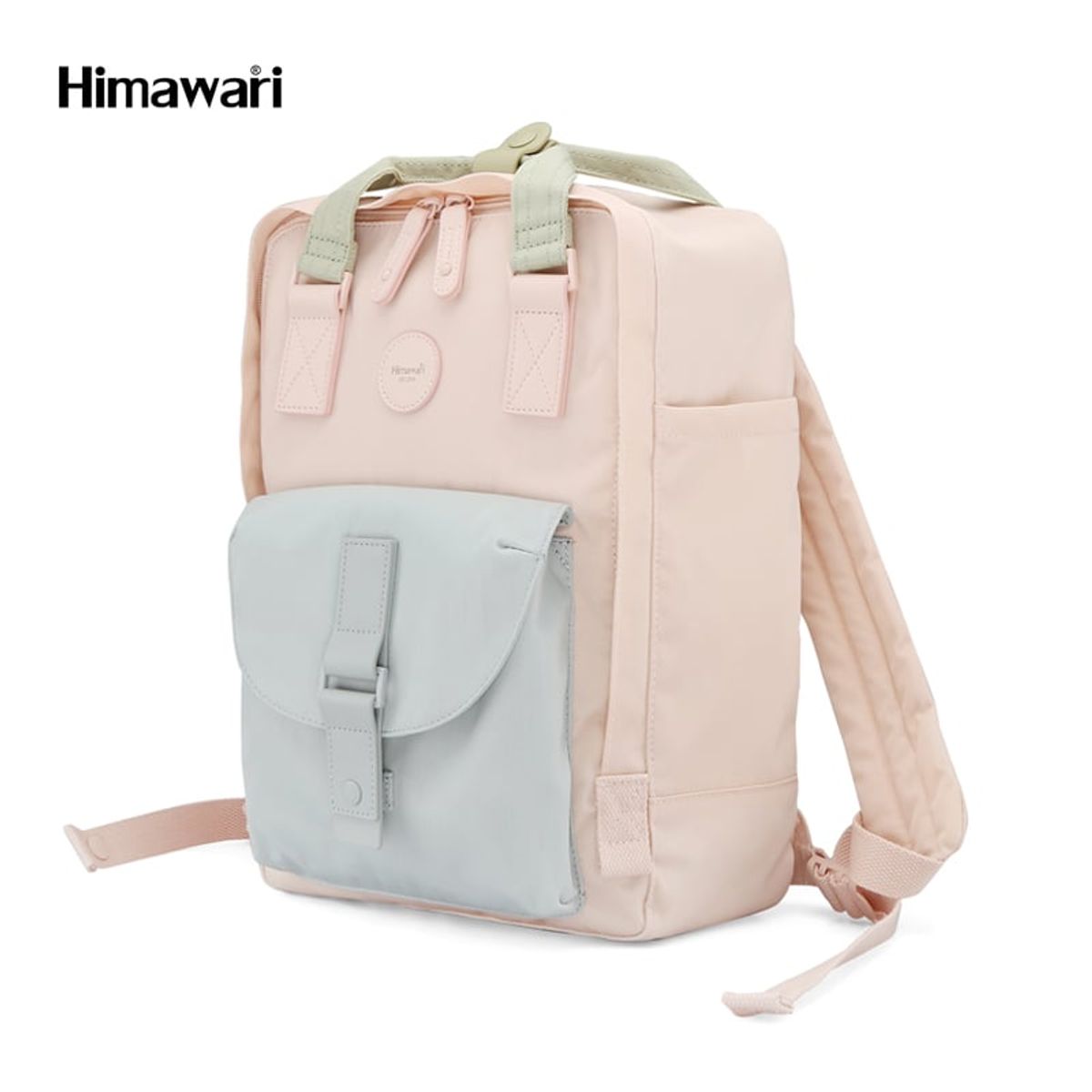 HIMAWARI - Himawari - Mochila para portátil  Dianella 14 "(200) -Rosa / Celeste