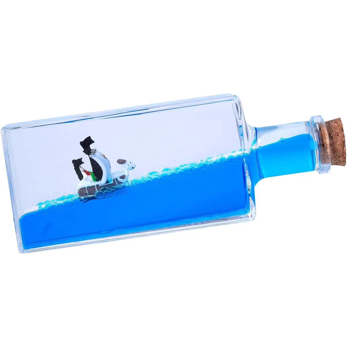 GENERICO - Botella con Barco de One Piece Going Merry Insumergible