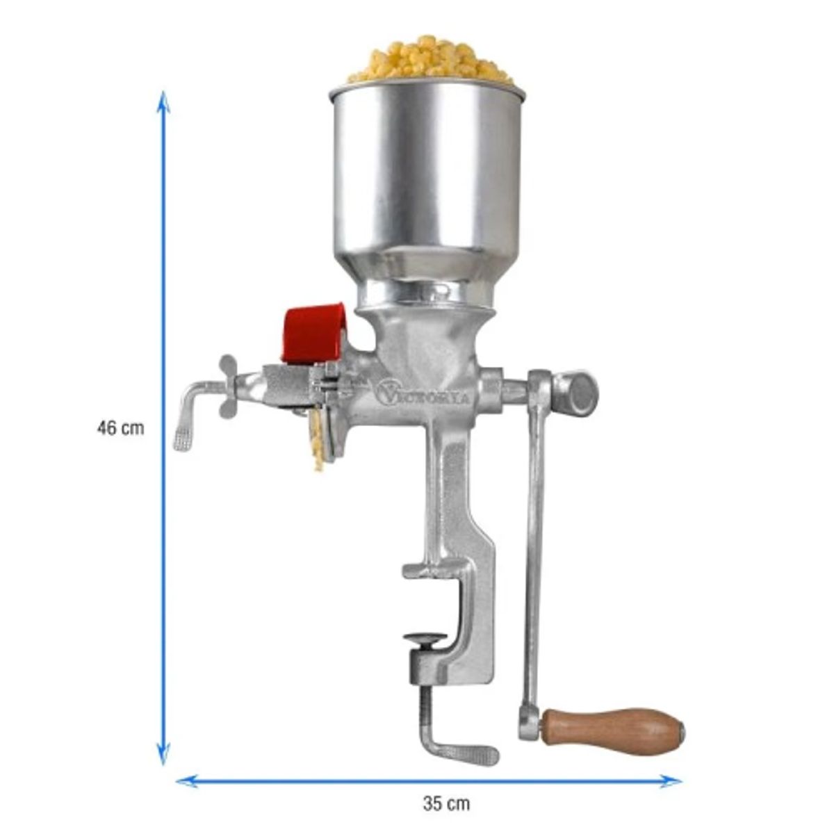 VICTORIA - Moledor manual de granos marca victoria