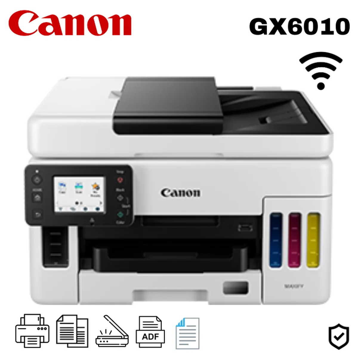 CANON - Impresora Multifuncional Canon Maxify GX6010 Wifi ADF Duplex