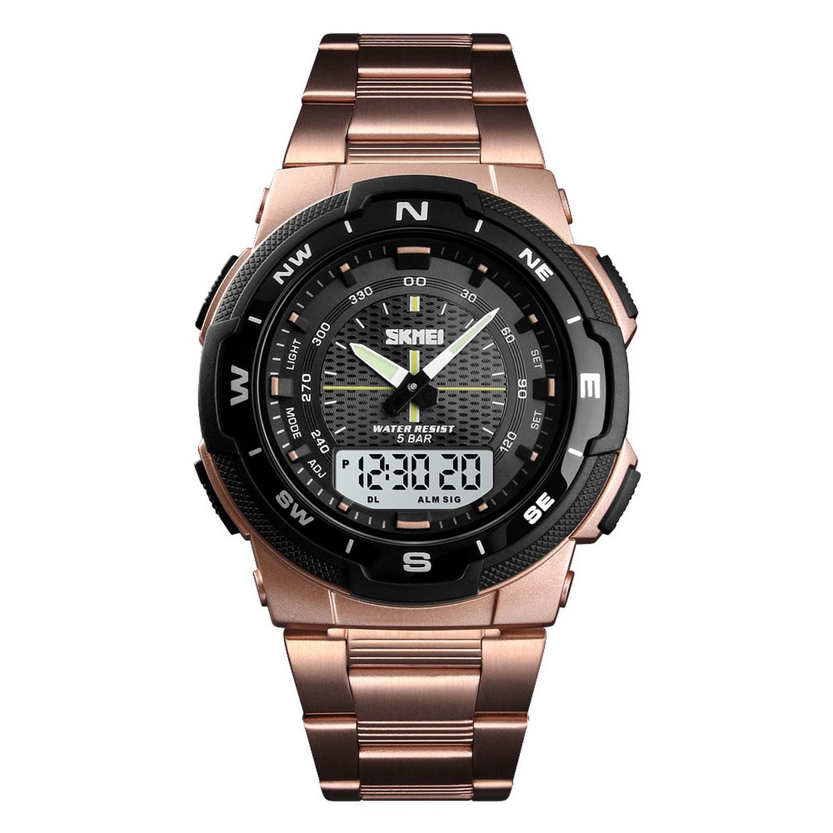 SKMEI - Skmei - Reloj 1370RG Analógico y Digital para Hombre_.