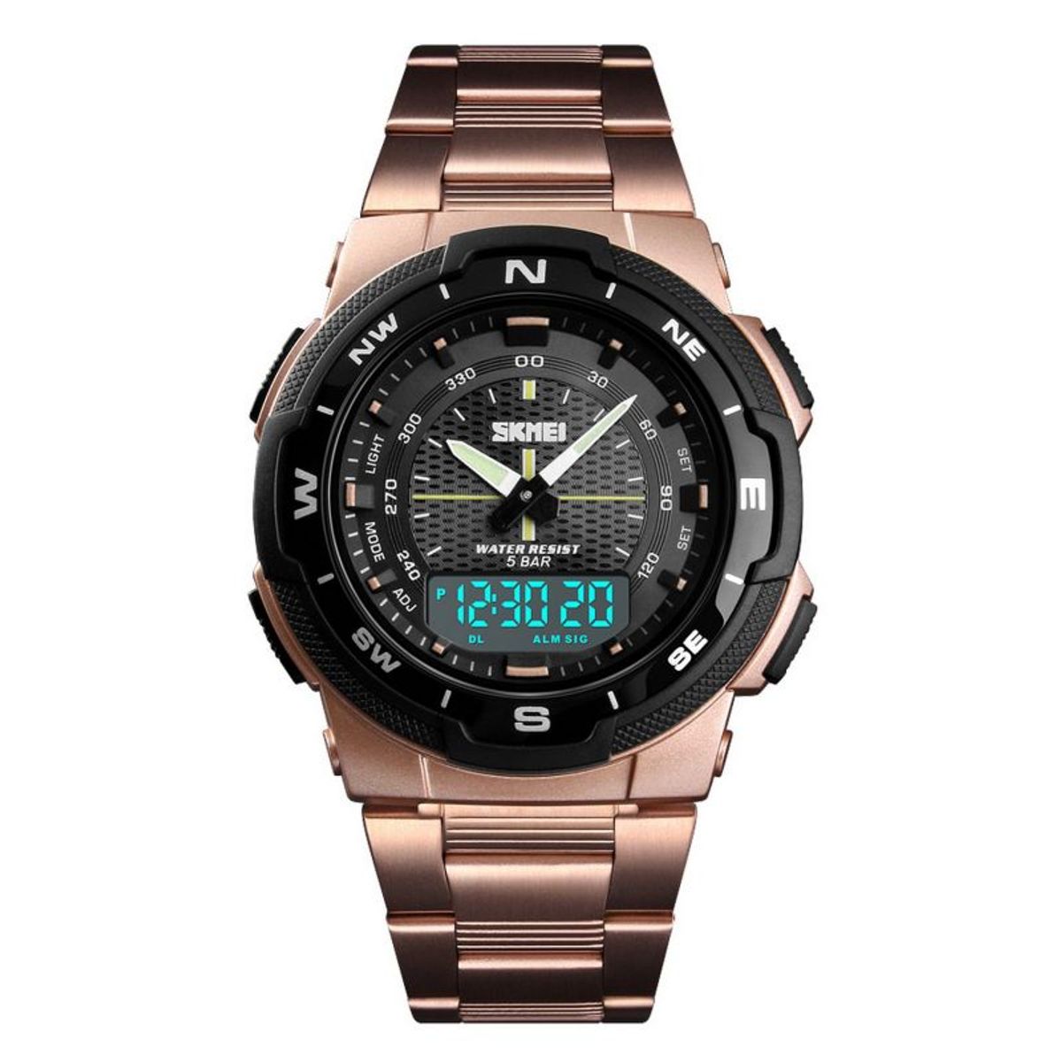 SKMEI - Skmei - Reloj 1370RG Analógico y Digital para Hombre_.
