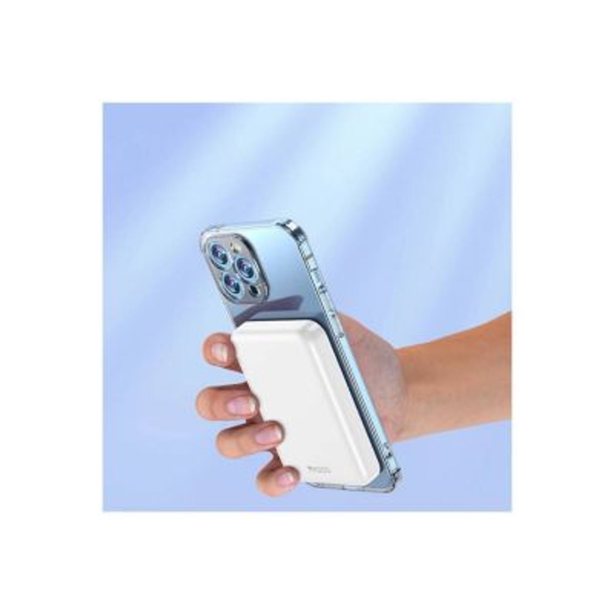 USAMS - Cargador Portatil para iPhone Apple de 5000mAh Original Yesido