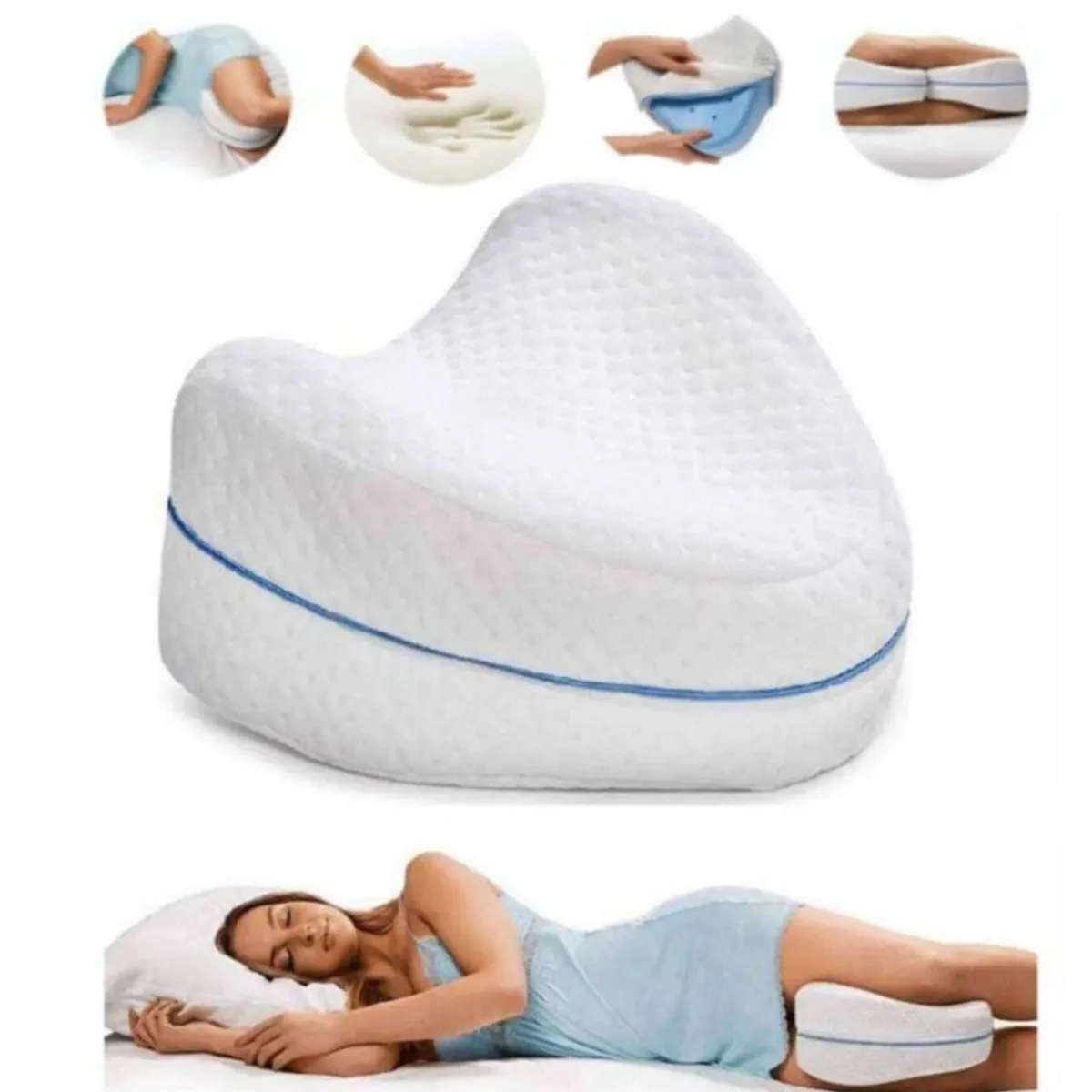 GENERICO - Almohada Cojín de Piernas Ortopédico