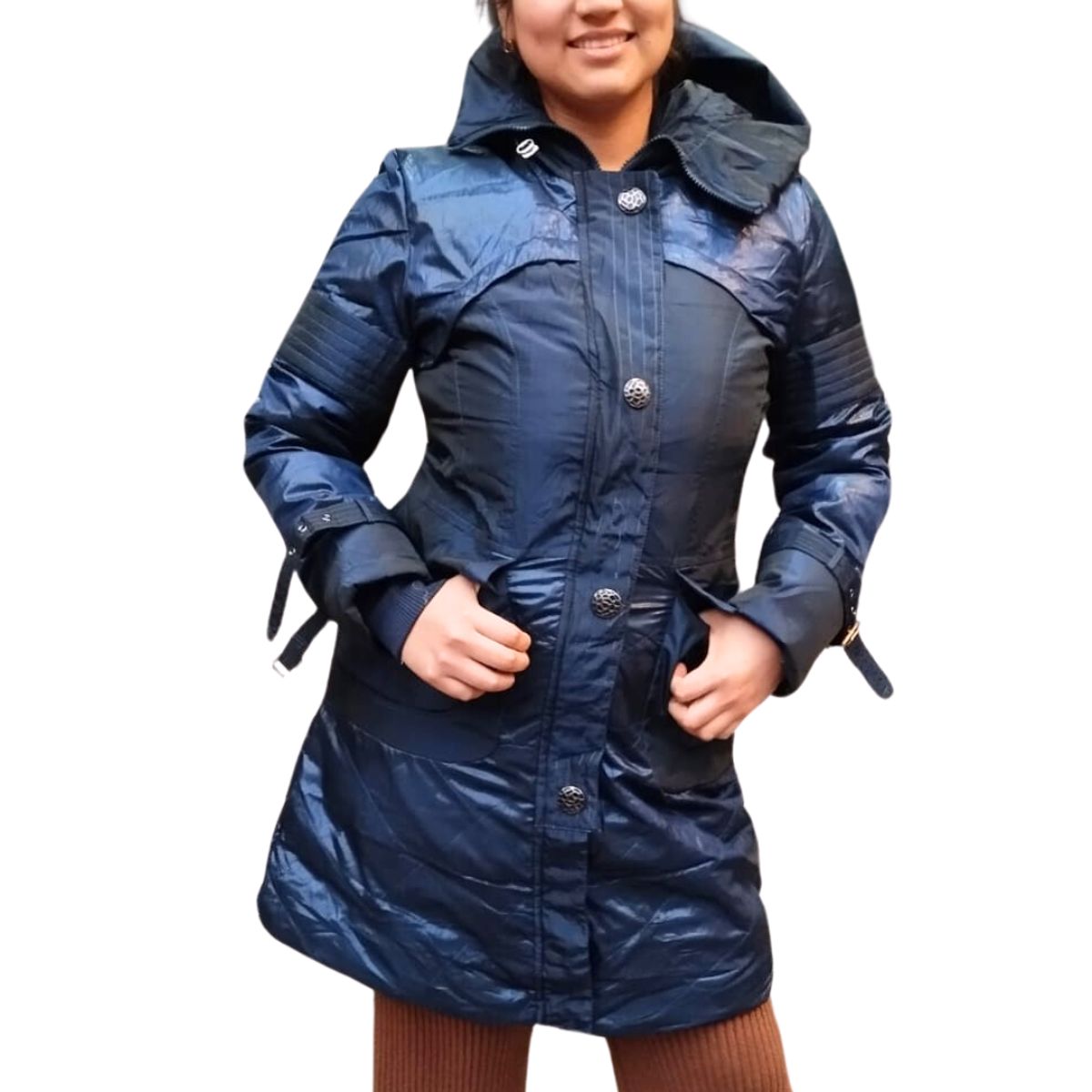 INSPIRA MARKET - Casaca Abrigo Parka Térmica Abrigadora