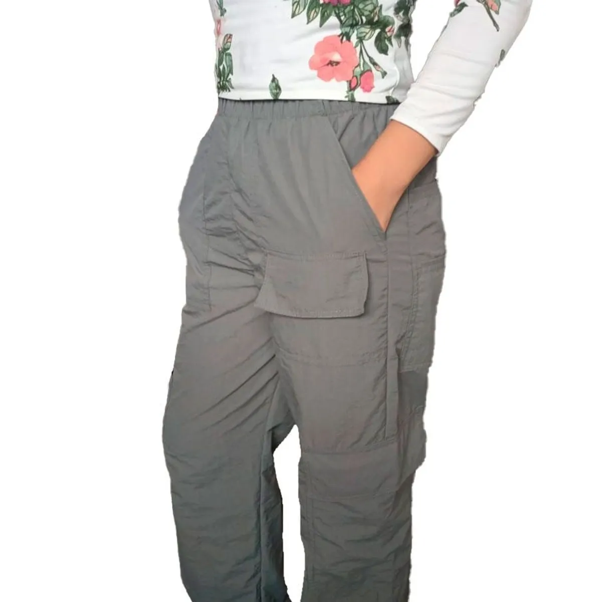 GENERICO - Pantalón Cargo - Nathalie Love It -  Verde