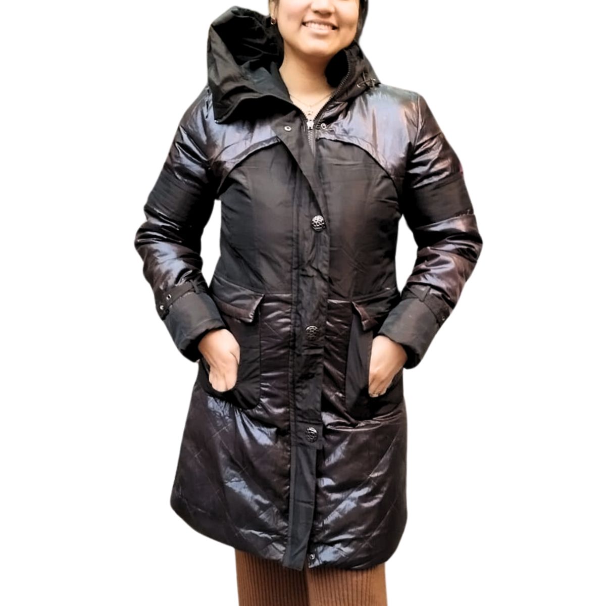 INSPIRA MARKET - Casaca Abrigo Parka Térmica Abrigadora