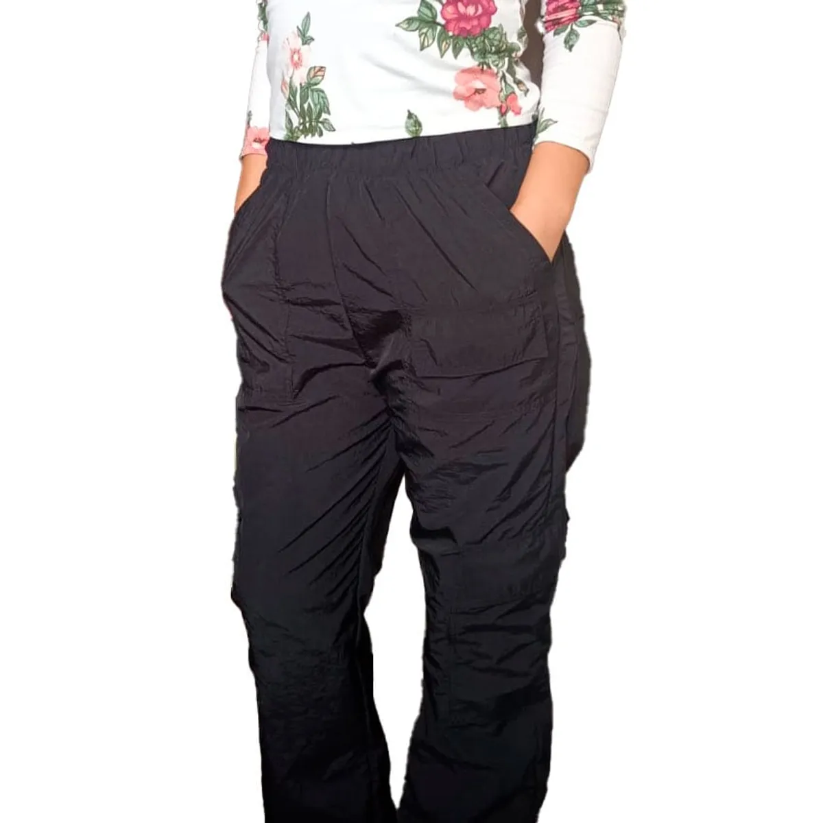 GENERICO - Pantalón Cargo - Nathalie Love It -  Negro