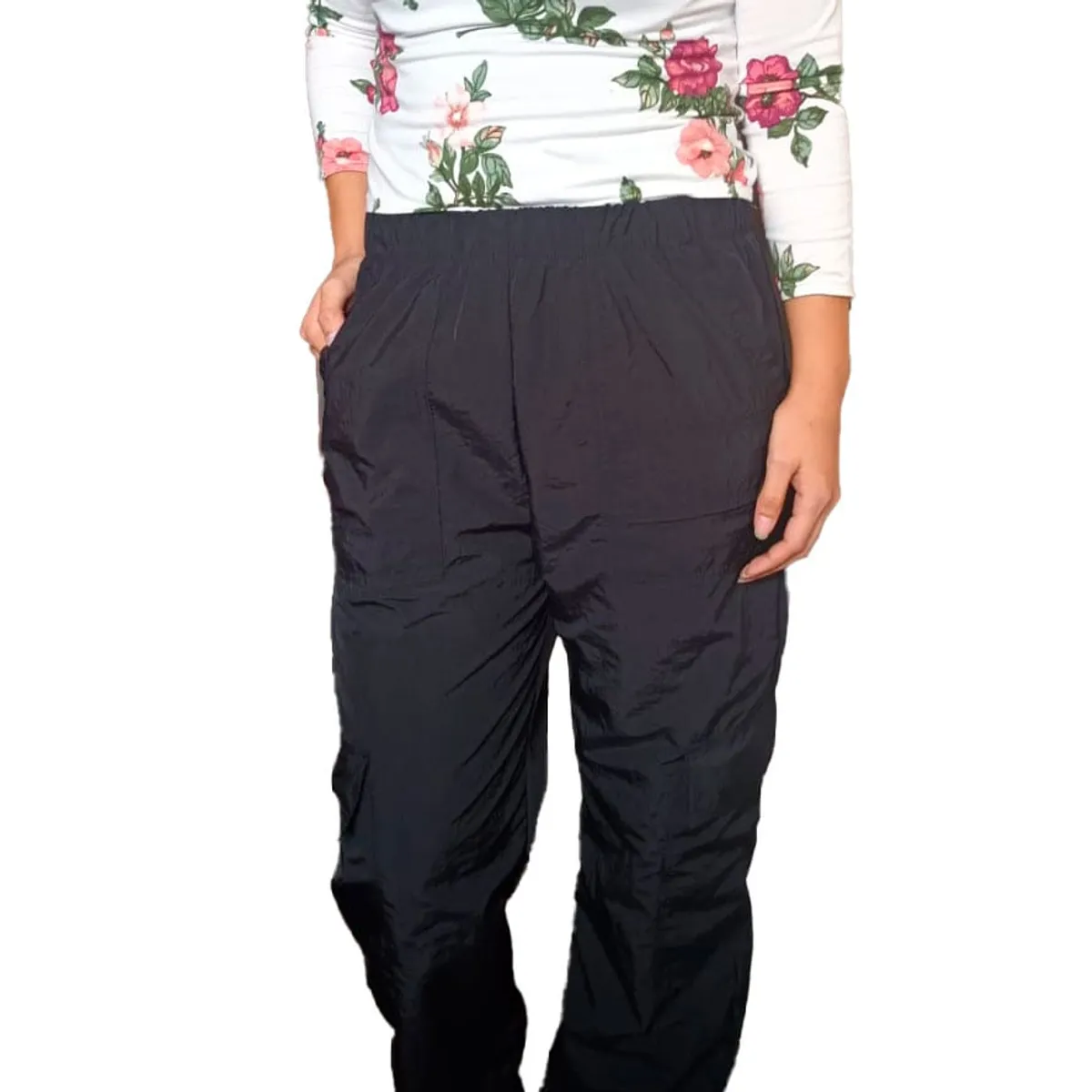 GENERICO - Pantalón Cargo - Nathalie Love It -  Negro