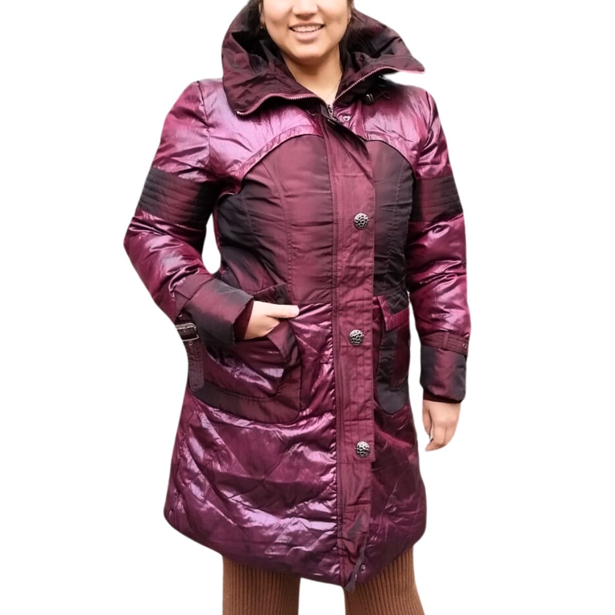 INSPIRA MARKET - Casaca Abrigo Parka Térmica Abrigadora