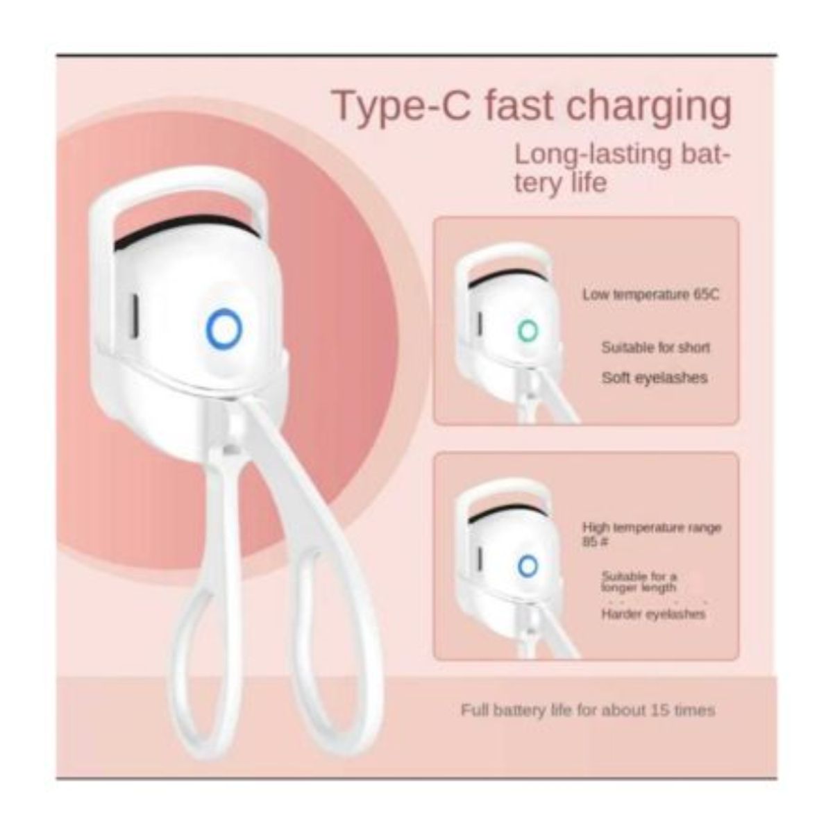 GENERICO - Rizador de Pestañas Electrónico