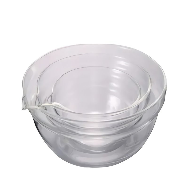 HARIO - Set de 4 bowls de vidrio con pico