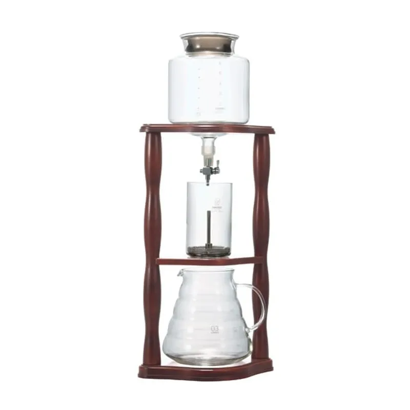 HARIO - Torre de madera Water Dripper para Cold Brew