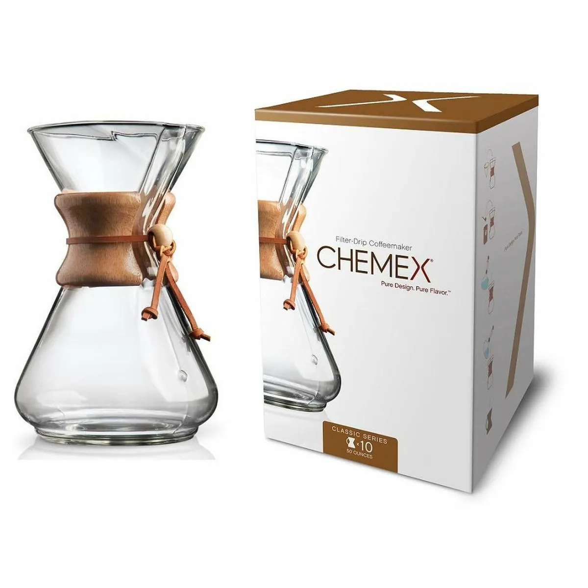CHEMEX - Cafetera Chemex de 10 tazas