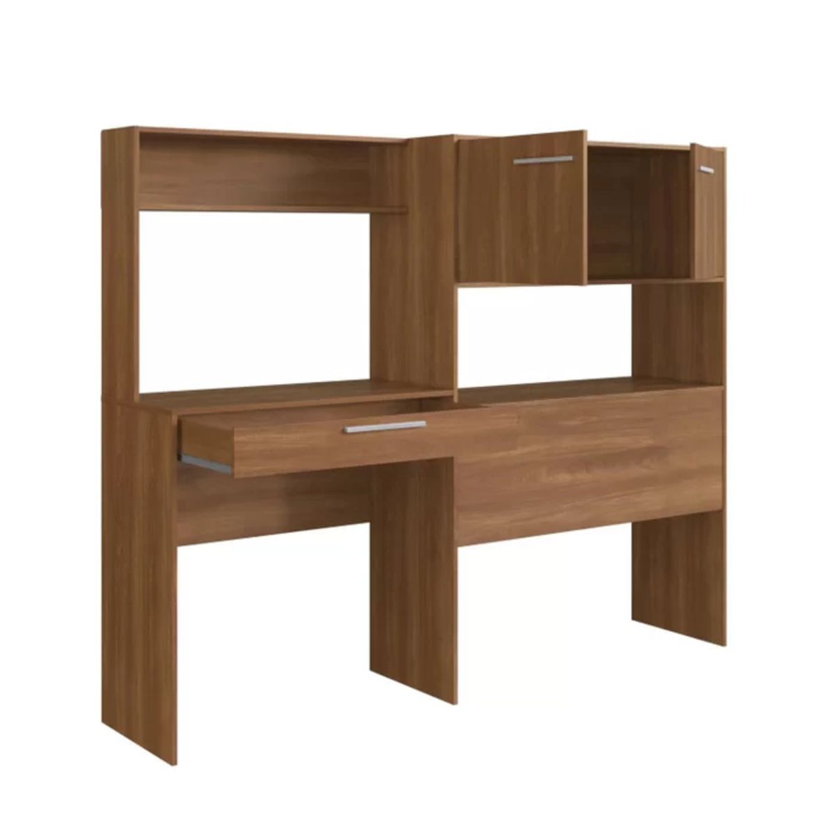 TU MESITA - Escritorio con Estante Galeno color Marrón TU MESITA