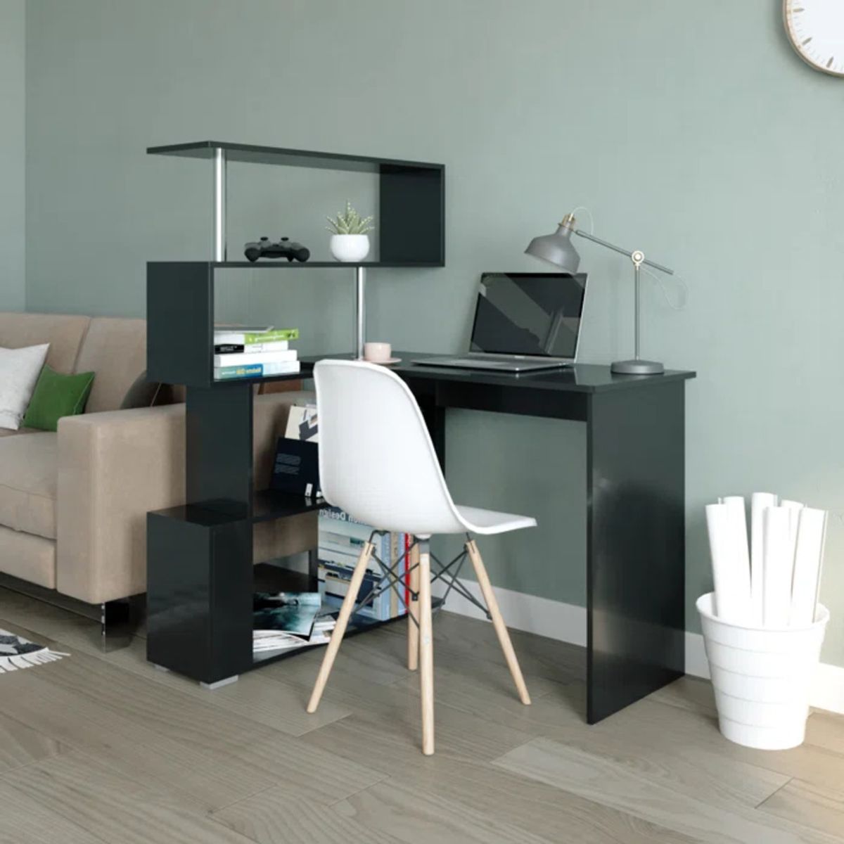 TU MESITA - Escritorio Moderno Xavier color Negro TU MESITA