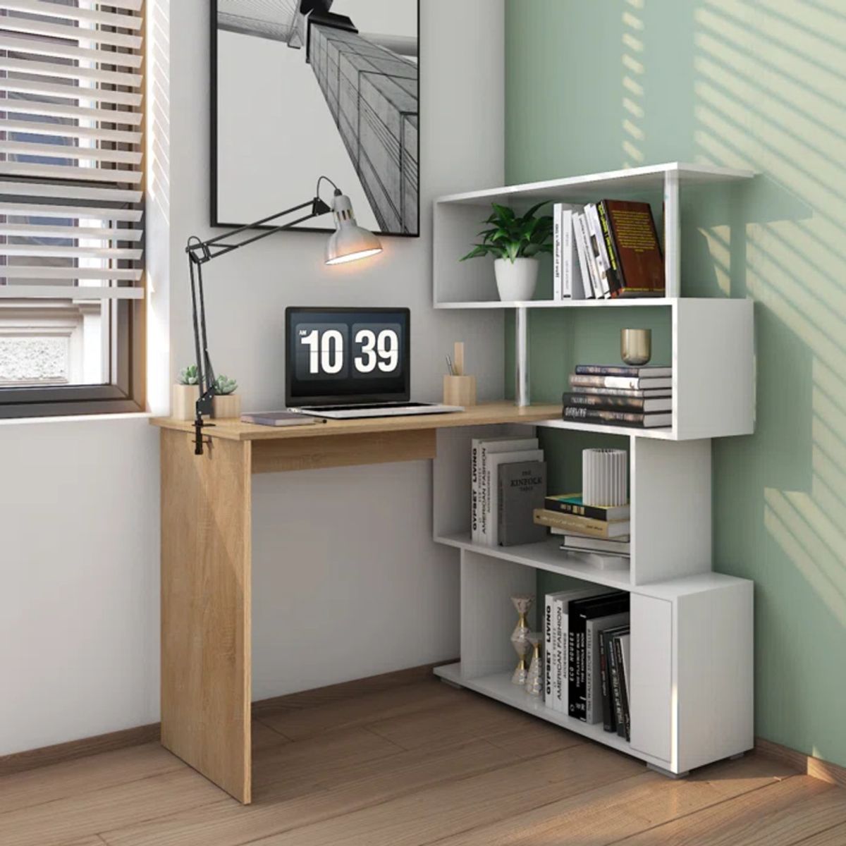 TU MESITA - Escritorio Moderno Xavier color BlancoDuna TU MESITA