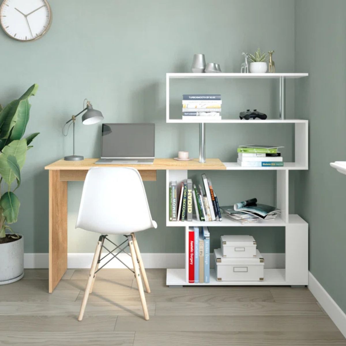 TU MESITA - Escritorio Moderno Xavier color BlancoDuna TU MESITA