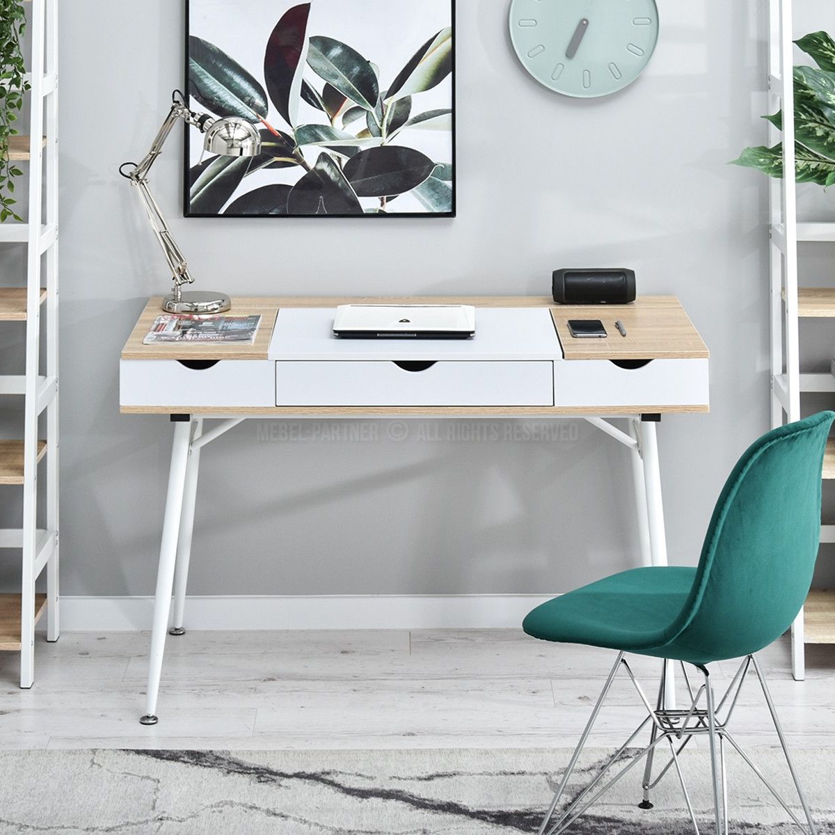 TU MESITA - Escritorio Moderno Tiggo color BlancoDuna TU MESITA