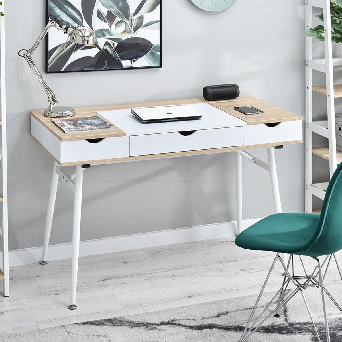 TU MESITA - Escritorio Moderno Tiggo color BlancoDuna TU MESITA