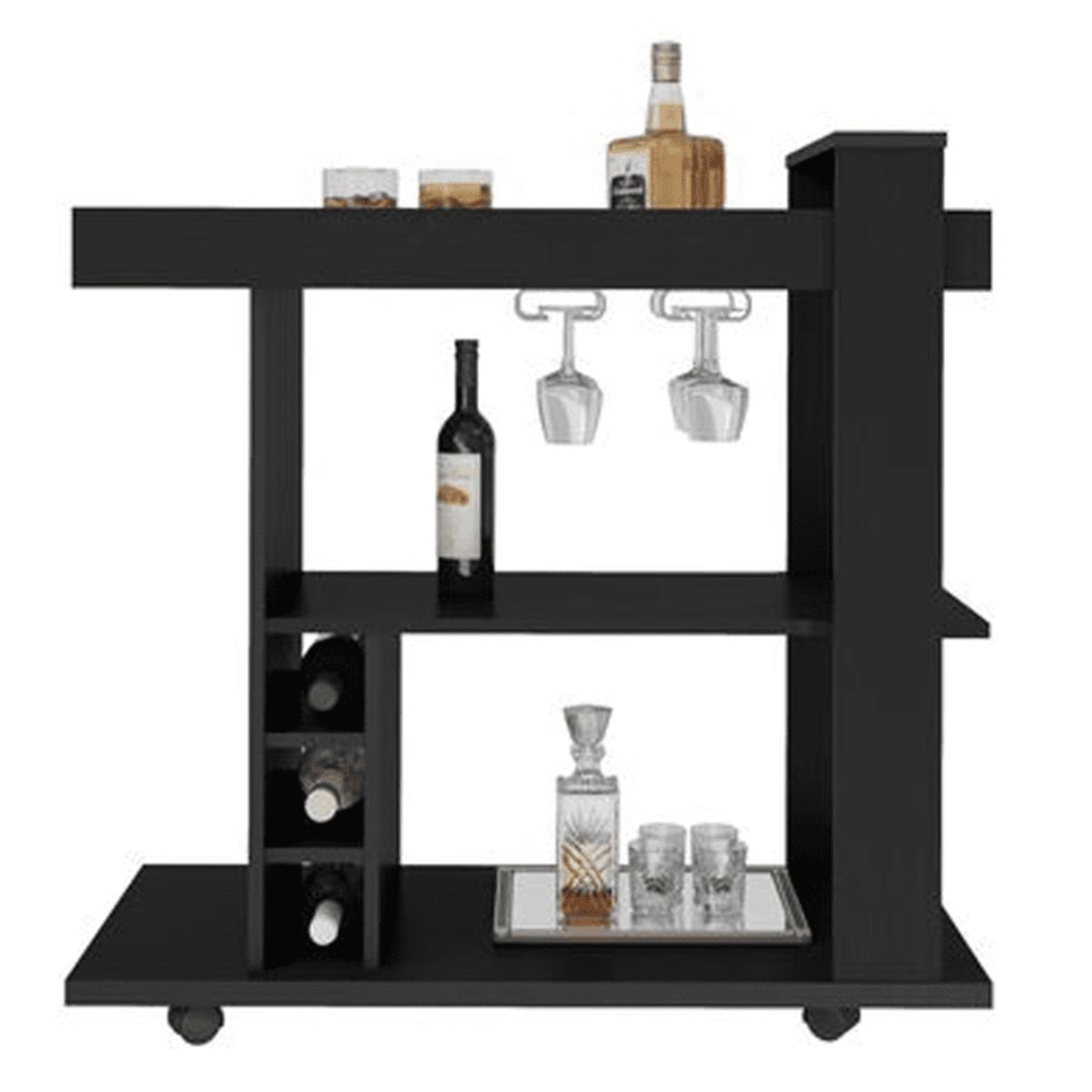 NACION MUEBLES - BAR WIN COLOR NEGRO NM