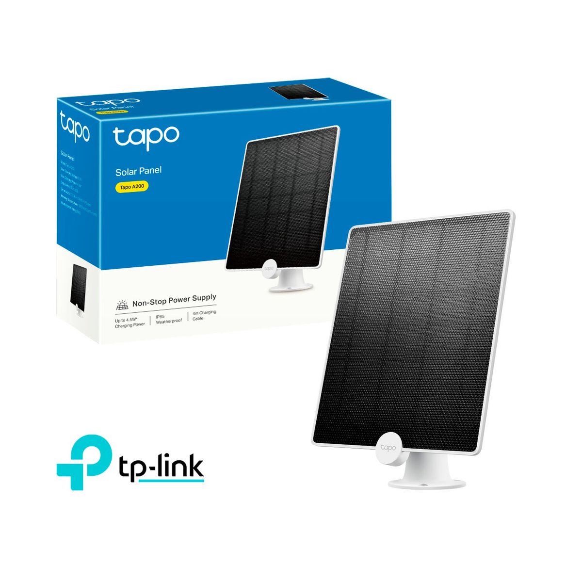 TP LINK - Panel Solar Tapo A200  IP65 resistente a la intemperie