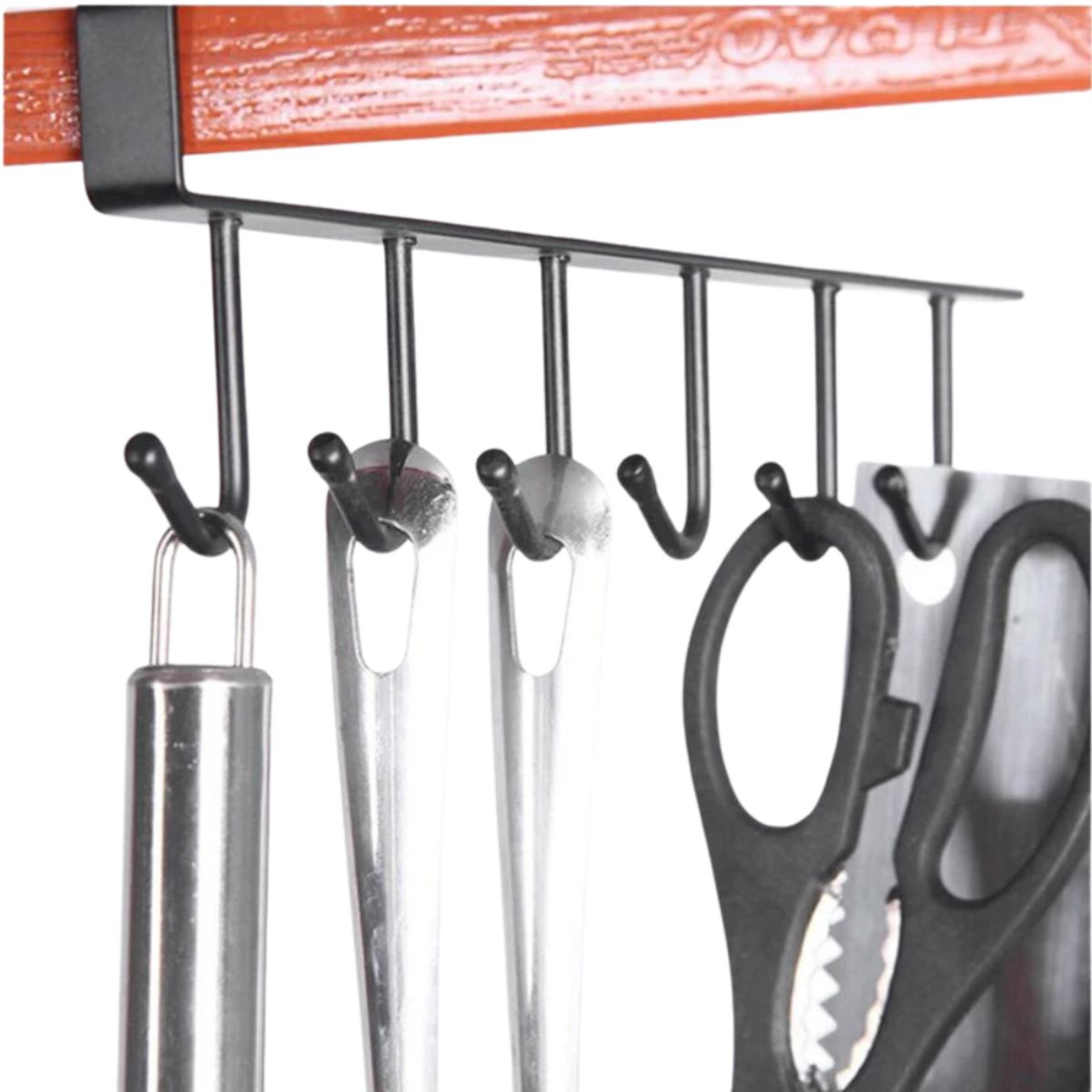 INSPIRA - Colgador Soporte de Metal Multifuncional 6 Ganchos