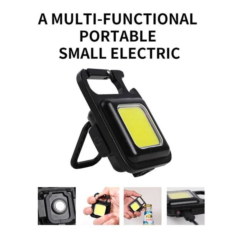 GENERICO - 2 MINILINTERNAS DE BOLSILLO PORTÁTIL RECARGABLE 150 MAH