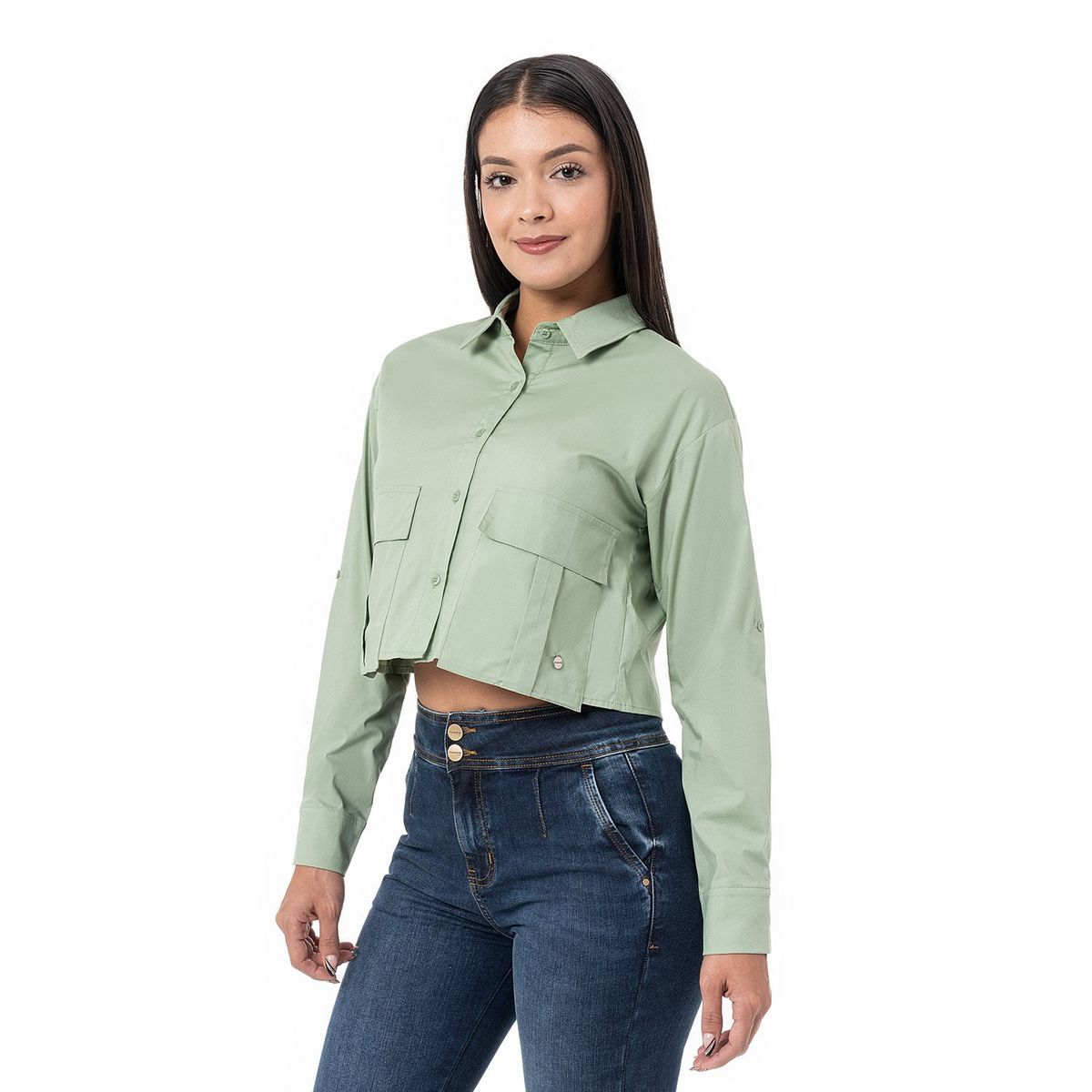 PIONIER - Moda Popelina Stretch Mujer Emett Pionier