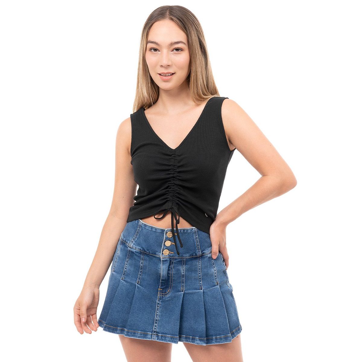 SQUEEZE - Polo Moda Rib Lycrado Mujer Didiane Squeeze