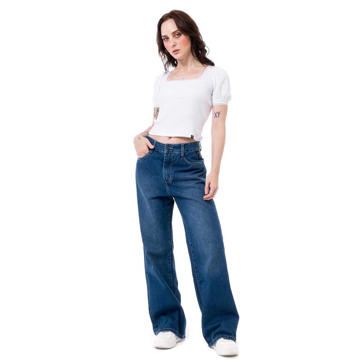 GZUCK - Polo Moda Rib Lycrado Mujer Zahia Gzuck