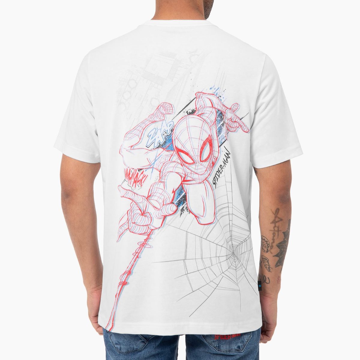 GZUCK - Polo Moda Jersey Hombre Yandel-Marvel Gzuck