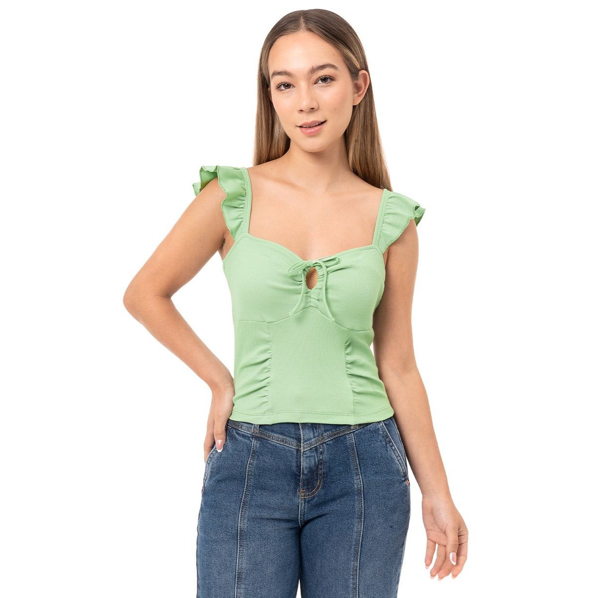 SQUEEZE - Polo Moda Rib Lycrado Devika Mujer