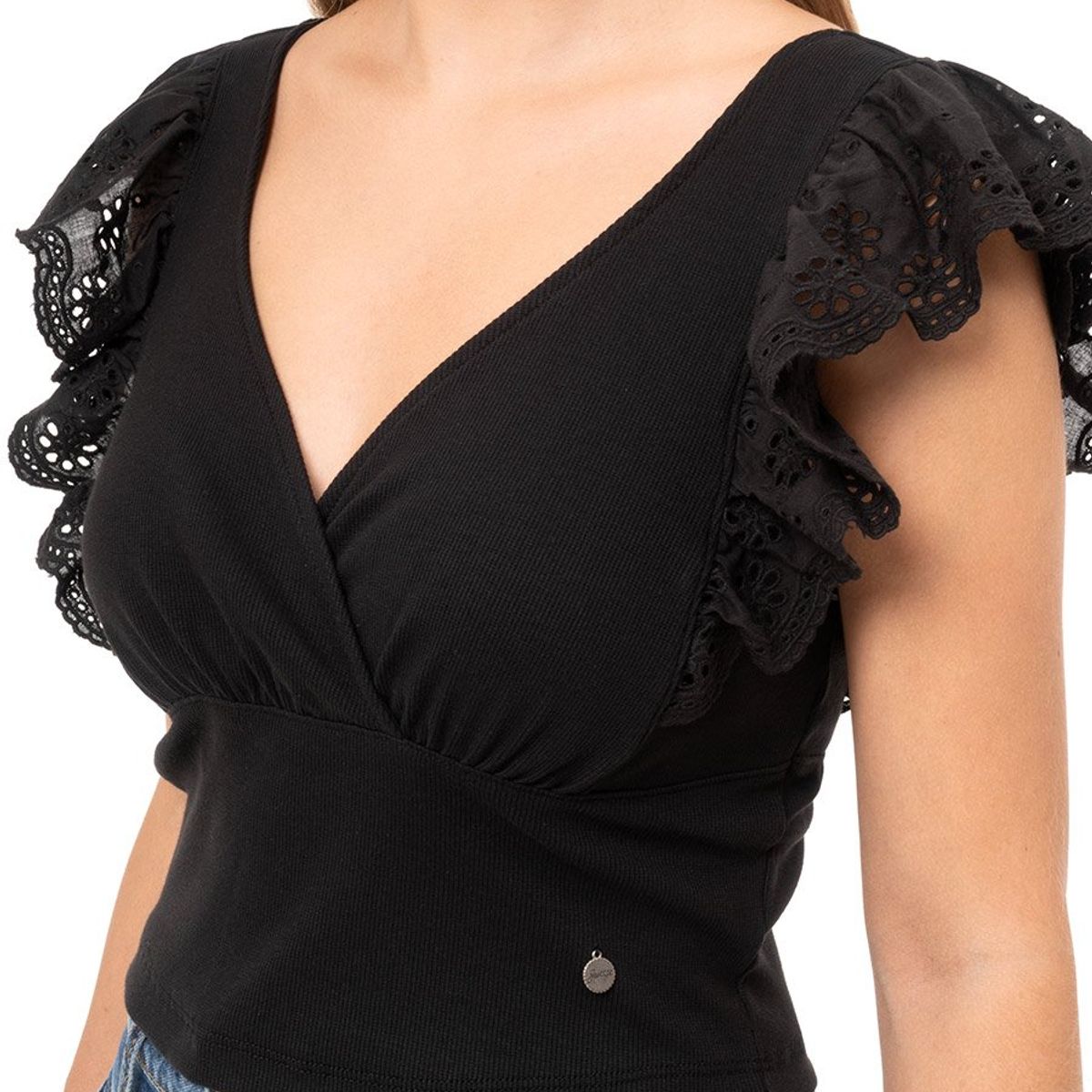 SQUEEZE - Polo Moda Rib Lycrado Yolie Mujer
