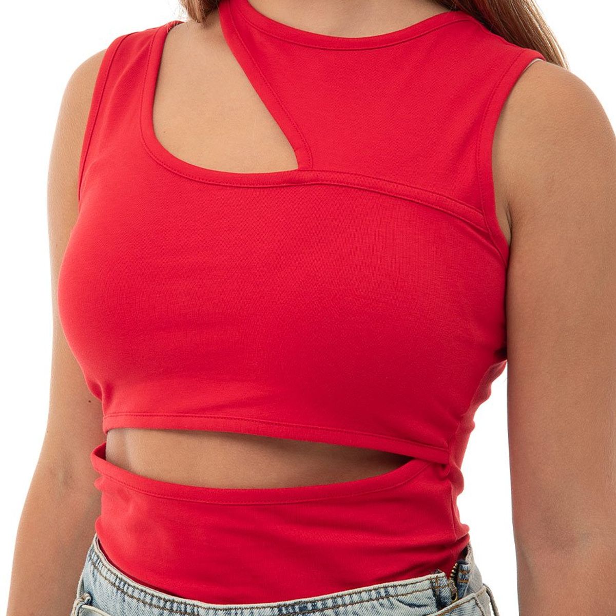 SQUEEZE - Polo Moda Jersey Full Lycra Mujer Vezda Squeeze