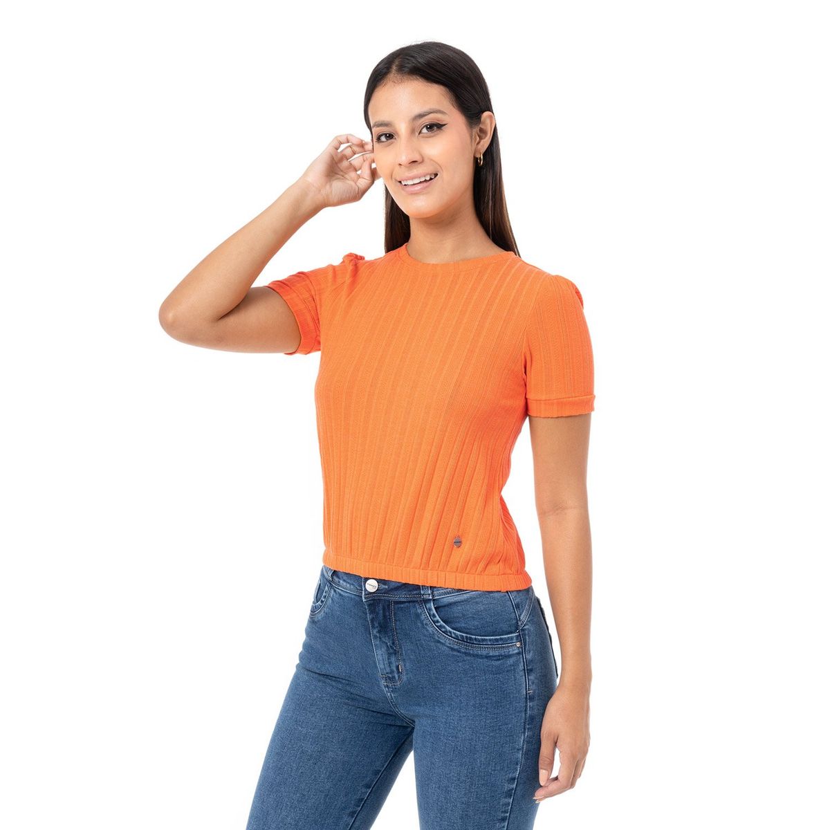 PIONIER - Polo Moda Rib Lycrado Mujer Zafiya Pionier
